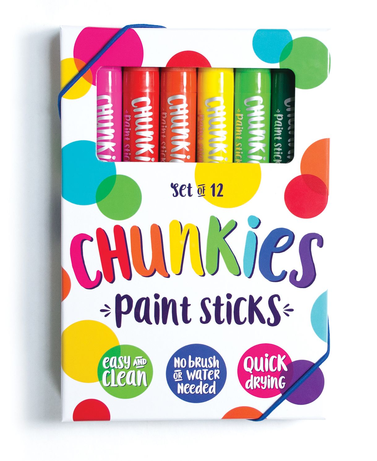 Set of 12 Chunkies Paint Sticks