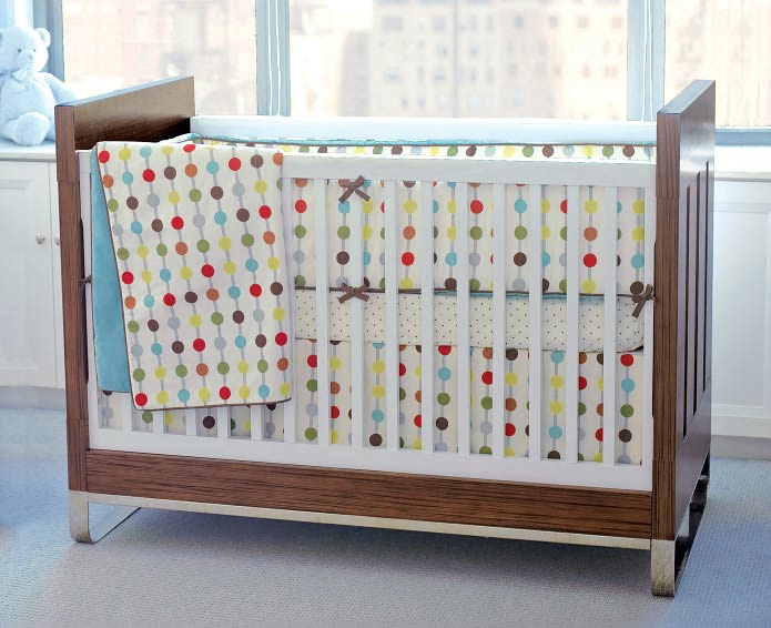 Skip Hop Bedding 4-Piece Crib Set - Mod Dot