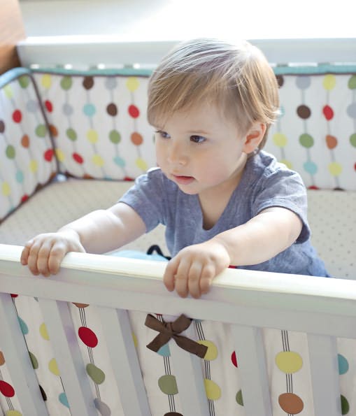 Skip Hop Bedding 4-Piece Crib Set - Mod Dot