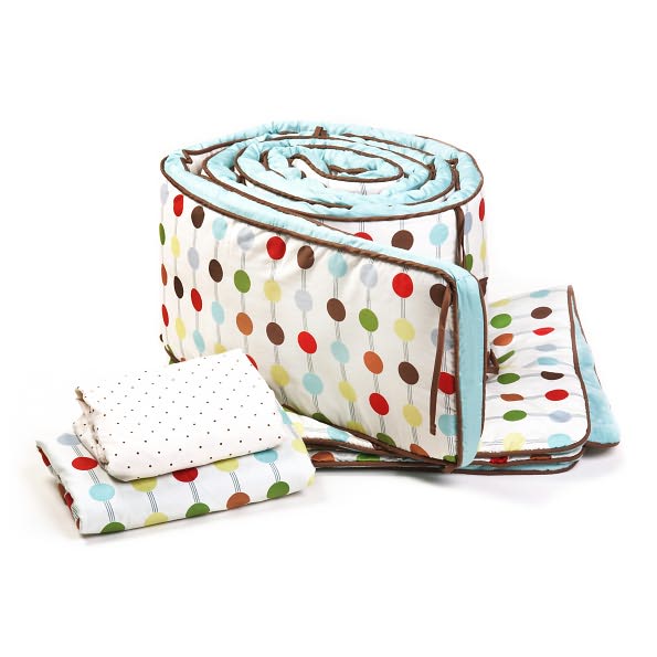 Skip Hop Bedding 4-Piece Crib Set - Mod Dot