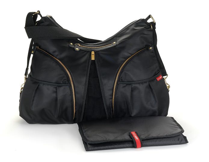Versa Expandable Diaper Tote - Black