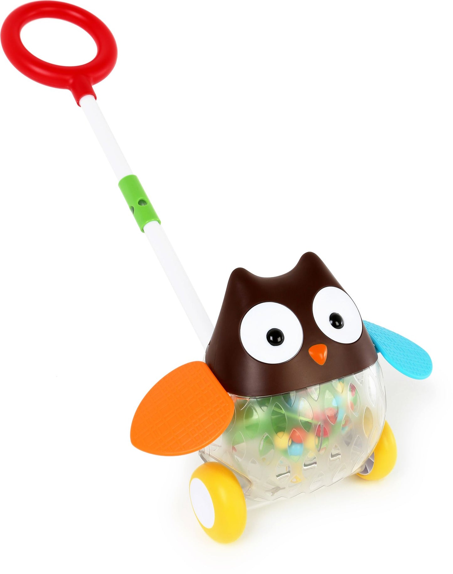 Skip Hop EXPLORE & MORE rolling owl push toy