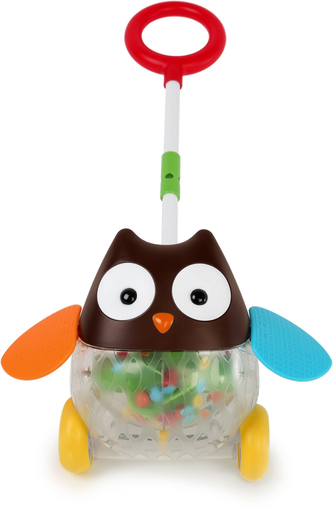 Skip Hop EXPLORE & MORE rolling owl push toy