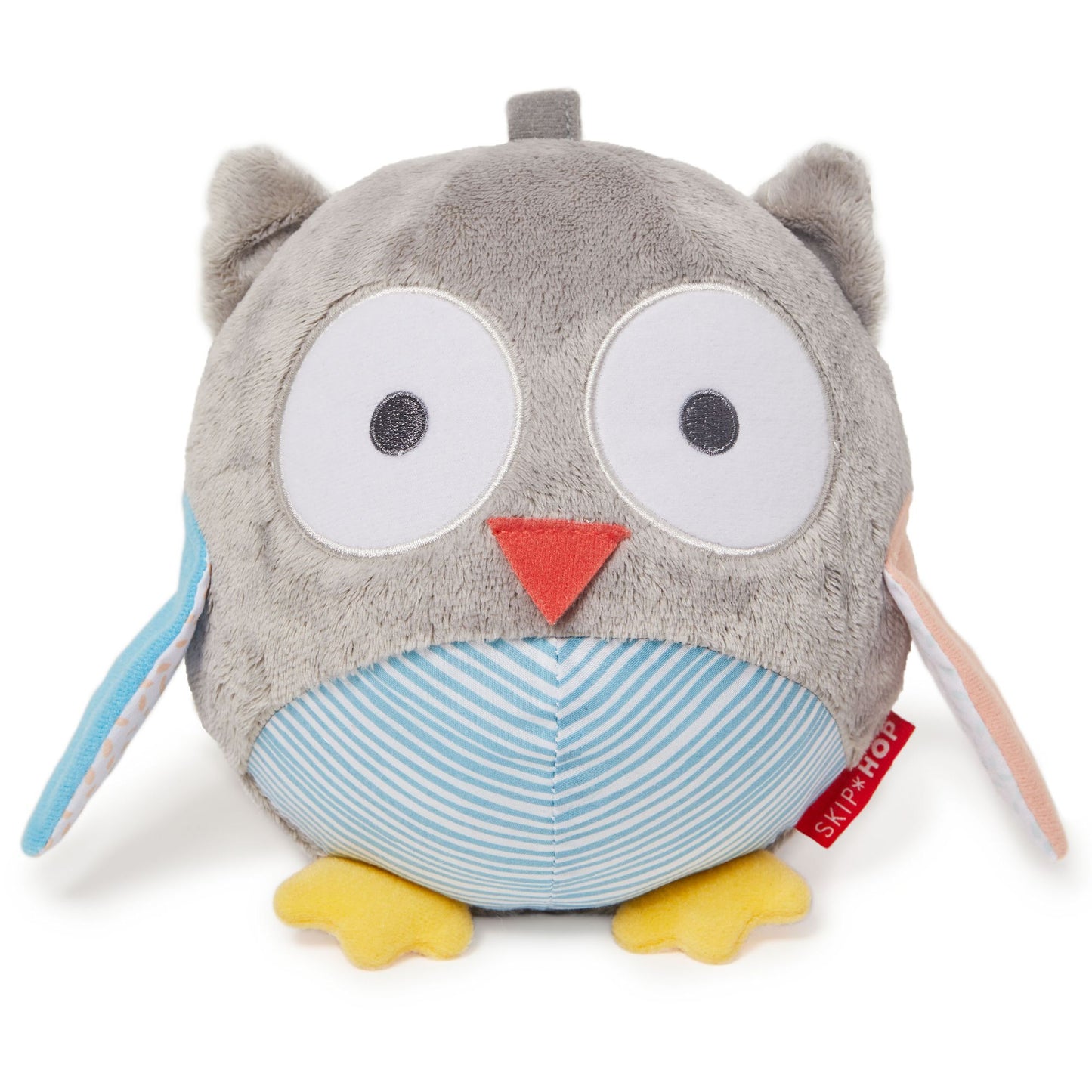 Skip Hop TREETOP FRIENDS Owl Chime Ball - Grey/Pastel