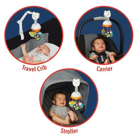 Skip Hop Explore & More 3-in-1 Travel Mobile