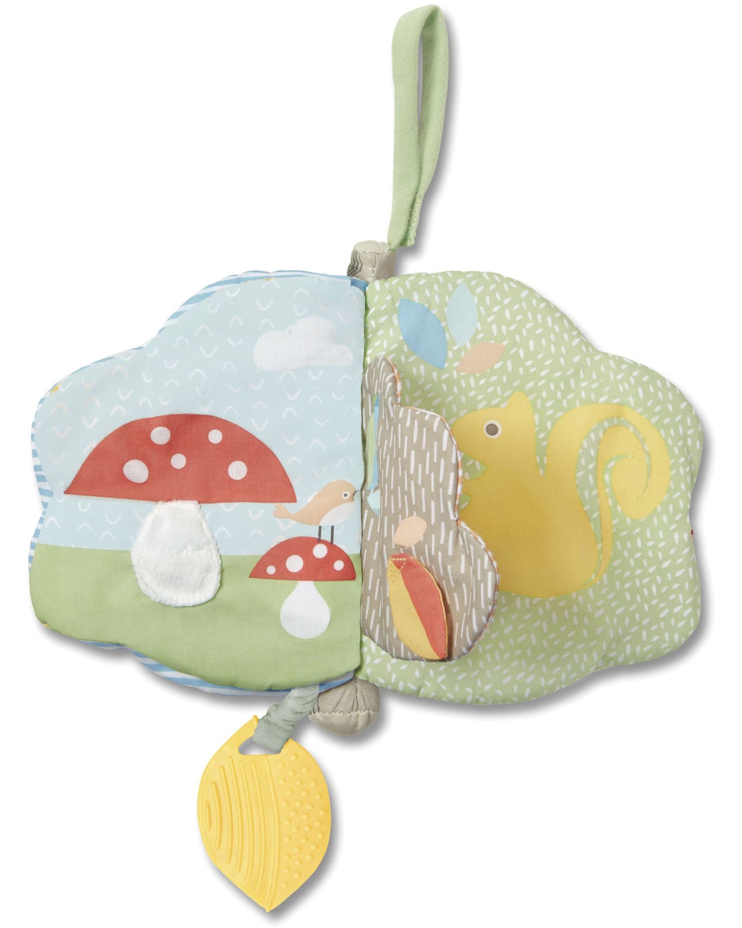 Skip Hop TREETOP FRIENDS Soft Activity Book - Grey/Pastel