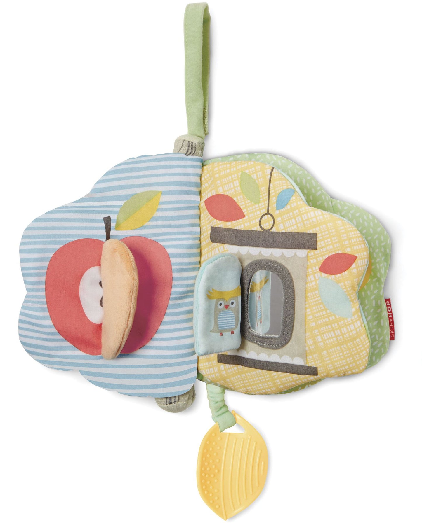 Skip Hop TREETOP FRIENDS Soft Activity Book - Grey/Pastel
