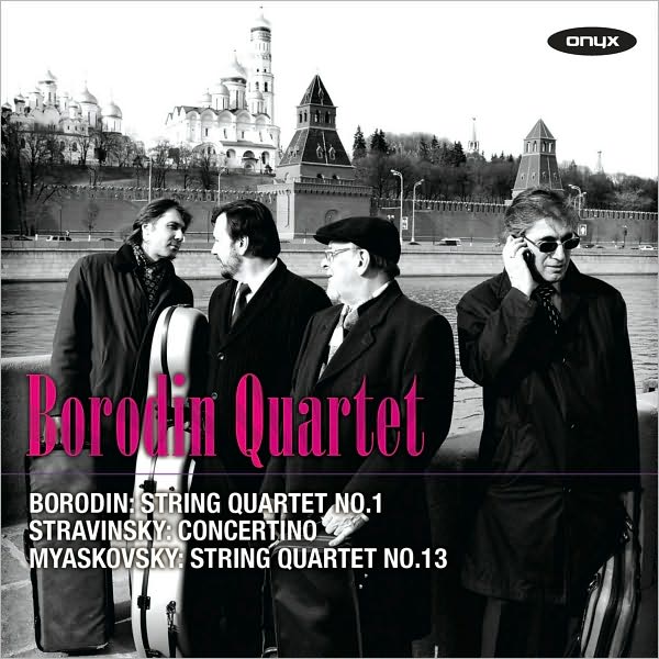 Borodin: String Quartet No. 1; Stravinsky: Concertino; Myaskovsky: String Quartet No. 13