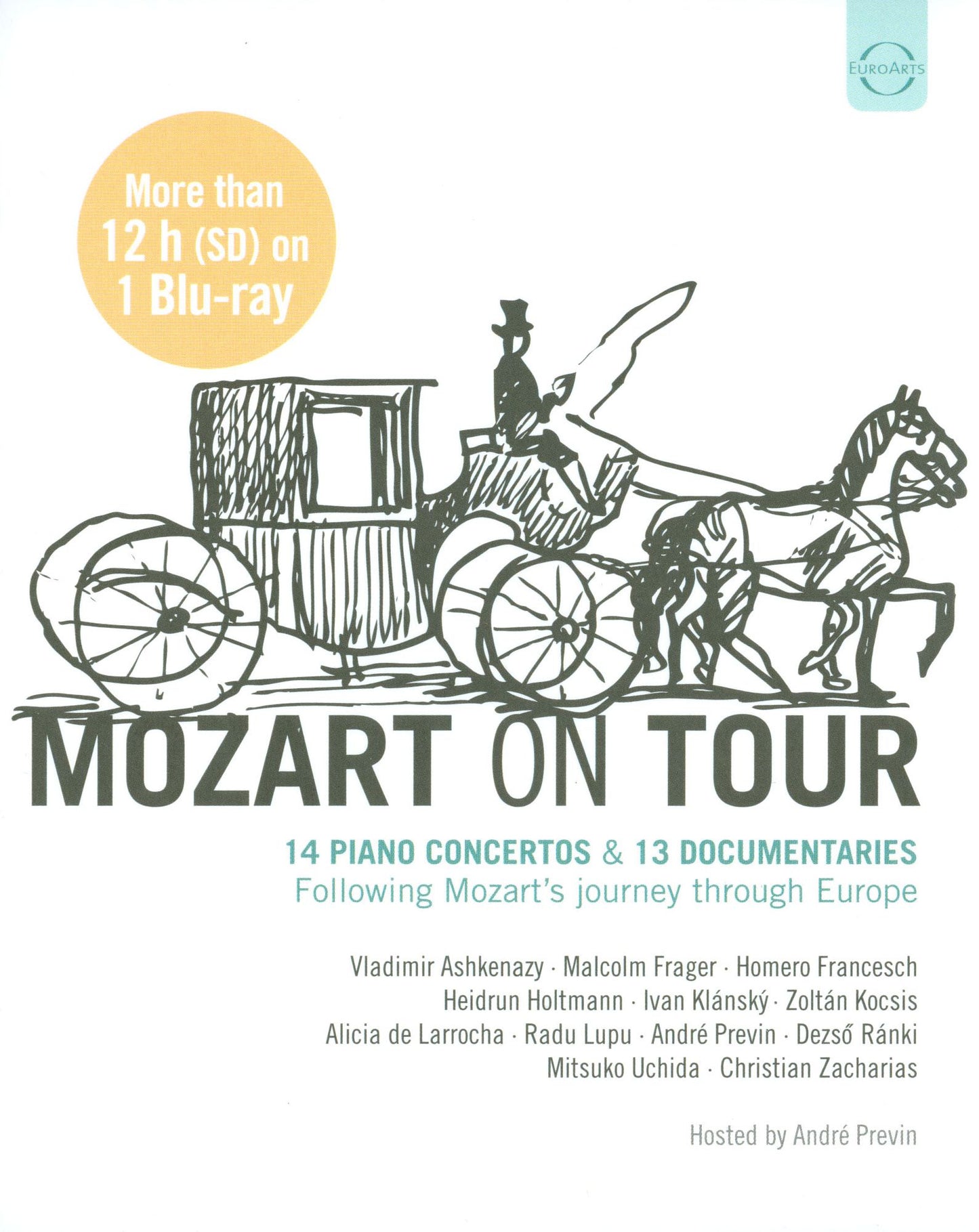 MOZART ON TOUR-14 PNO CONS (BR)