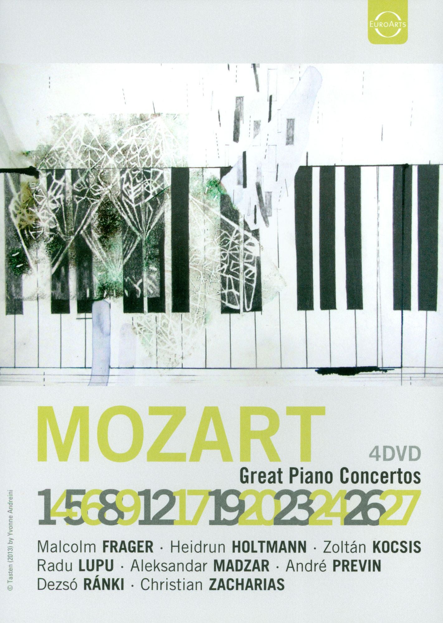 Mozart: Great Piano Concertos [4 Discs]
