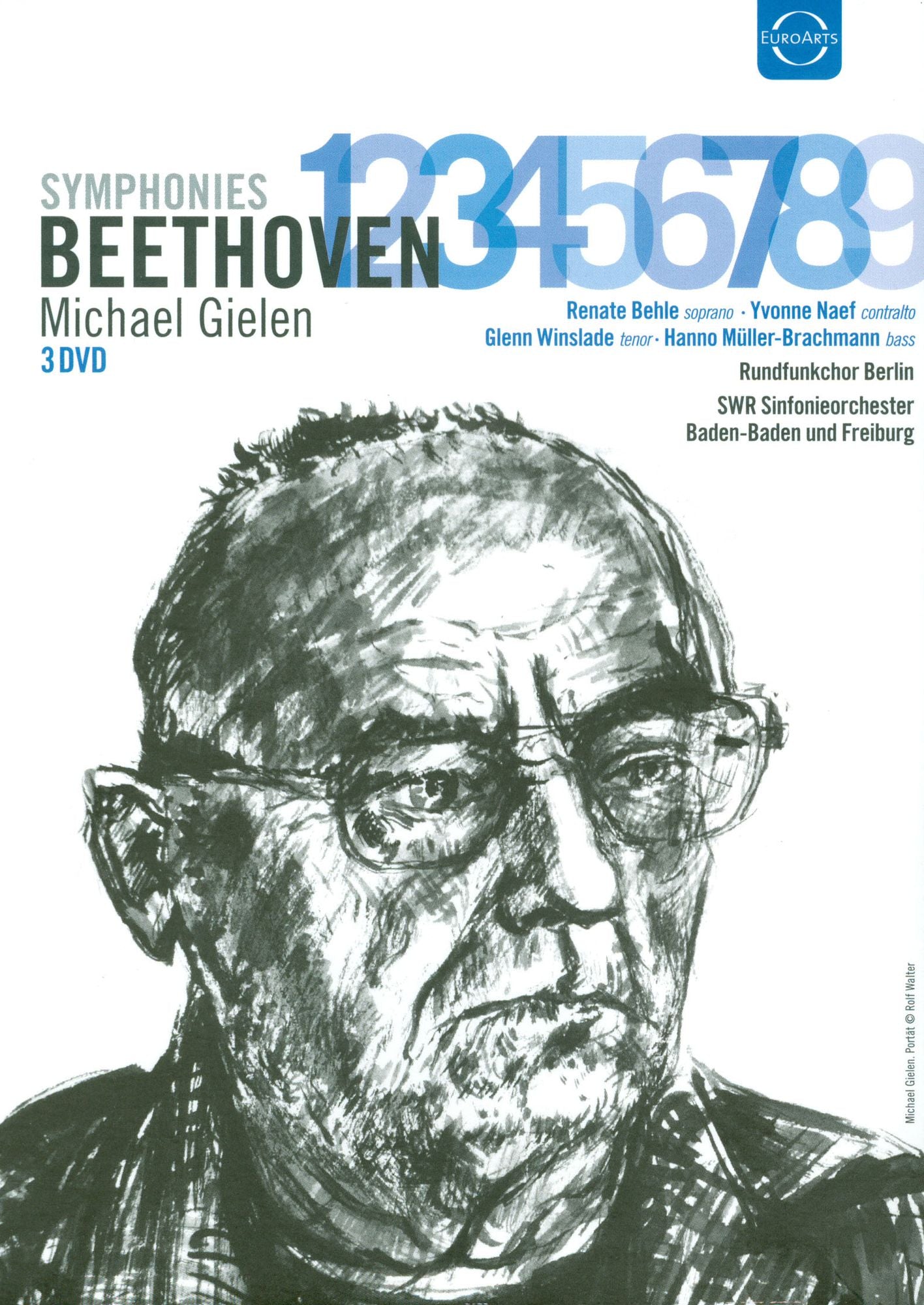 Michael Gielen: Beethoven - Symphonies 1-9 [3 Discs]