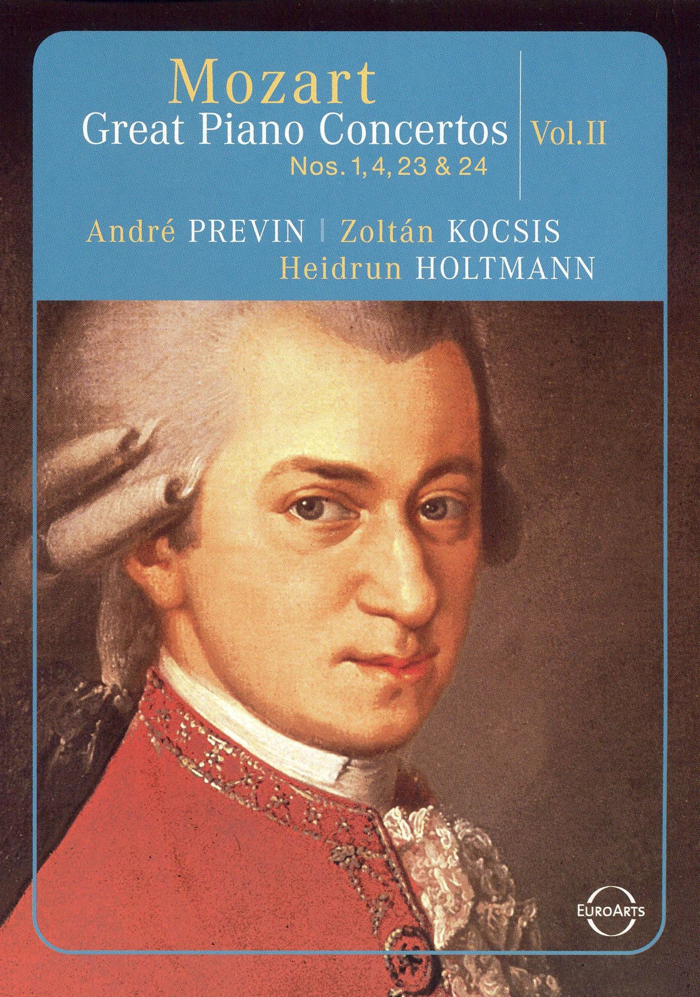 Andre Previn, Zoltan Kocsis, Heidrun Holtmann, Mozart: Piano Concertos Nos. 1, 4, 23, 24