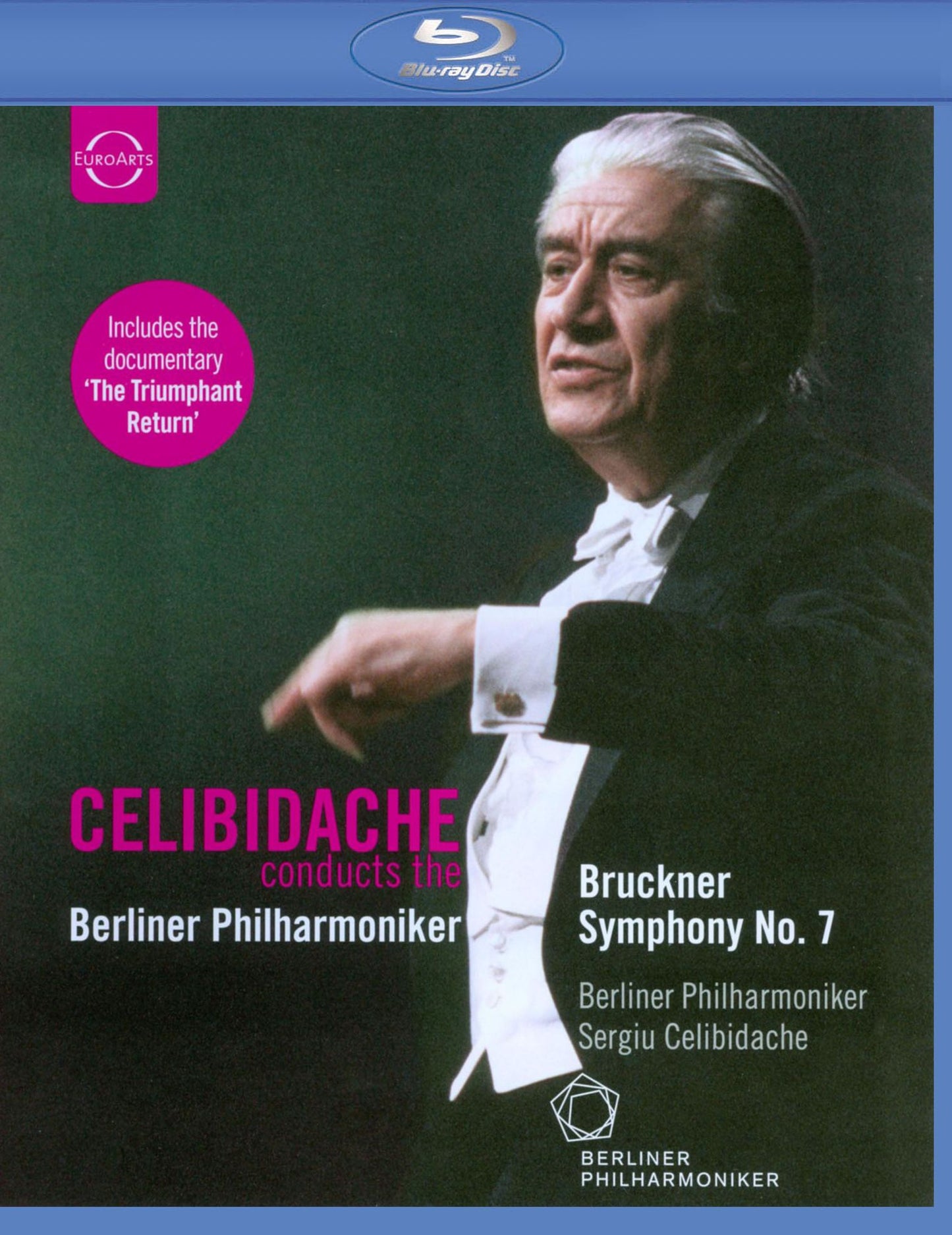 Celibidache Conducts the Berliner Philharmoniker: Bruckner - Symphony No. 7 [Blu-ray]