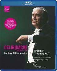 Celibidache Conducts the Berliner Philharmoniker: Bruckner - Symphony No. 7 [Blu-ray]