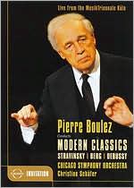 Pierre Boulez Conducts Modern Classics
