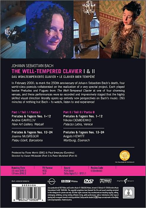 Gavrilov/McGregor/DeMidenko/Hewitt: Bach - The Well-Tempered Clavier I & II [2 Discs]