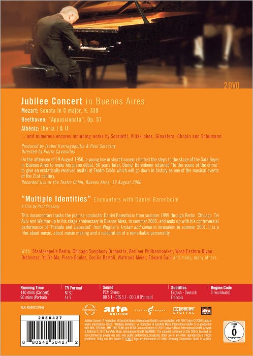 Daniel Barenboim: 50 Years On Stage