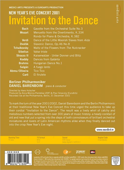 Berliner Philharmoniker/Daniel Barenboim: Invitation to the Dance