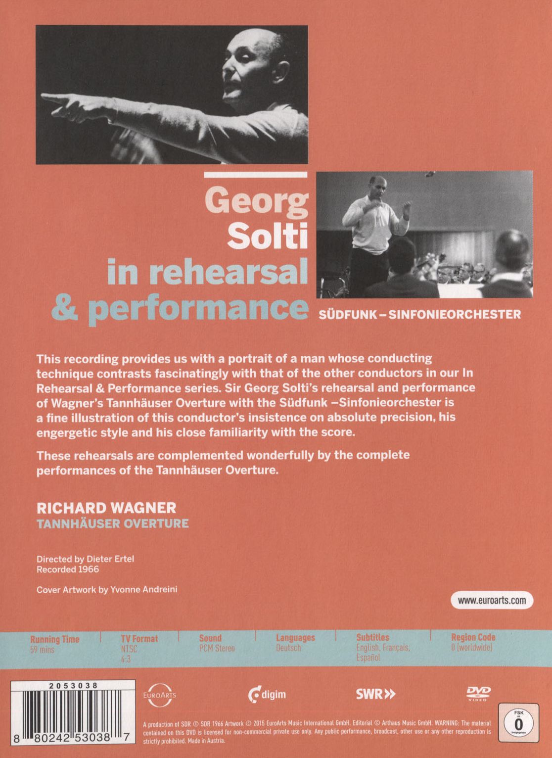 Georg Solti: In Rehearsal & Performance - Richard Wagner Tannhauser Overture