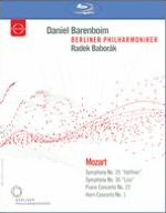 Daniel Barenboim/Berliner Philharmoniker/Radek Baborak: Mozart [Blu-ray]