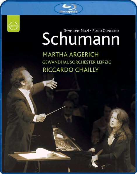 Martha Argerich: Schumann - Symphony No. 4/Piano Concerto [Blu-ray]