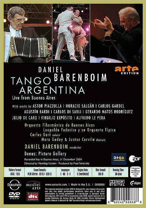 Daniel Barenboim: Tango Argentina