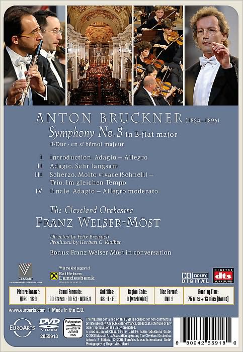 Franz Welser-Most: Bruckner - Symphony No. 5