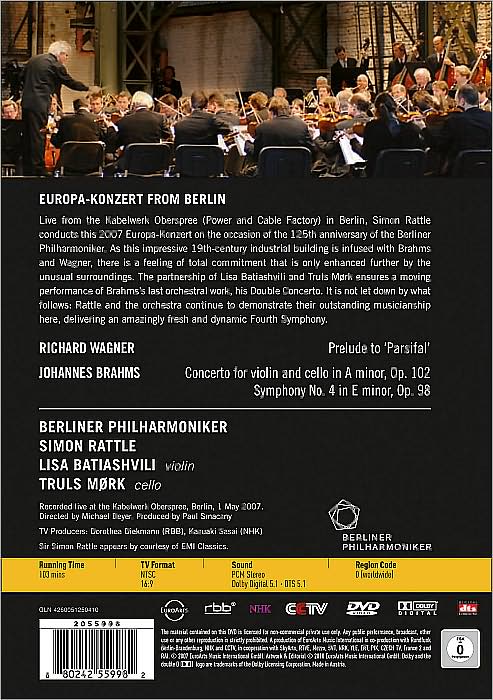 Berliner Philharmoniker/Simon Rattle: Brahms - Symphony No. 4/Wagner