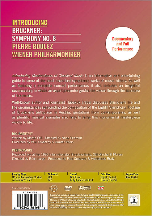 Pierre Boulez/Wiener Philharmoniker: Introducing Bruckner - Symphony No. 8