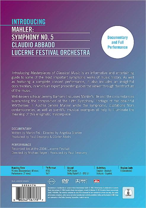 Claudio Abbado/Lucerne Festival Orchestra: Introducing Mahler - Symphony No. 5