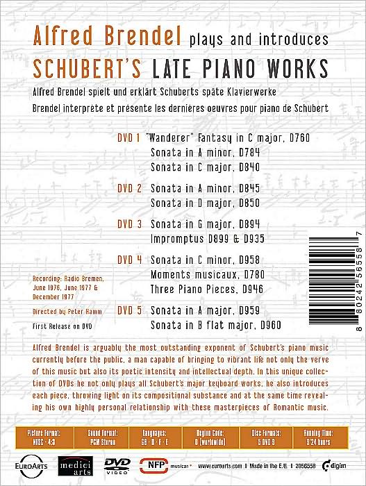 Alfred Brendel: Plays and Introduces Schubert Piano Works