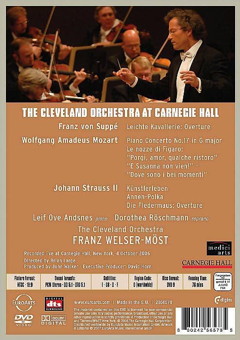 The Cleveland Orchestra: At Carnegie Hall