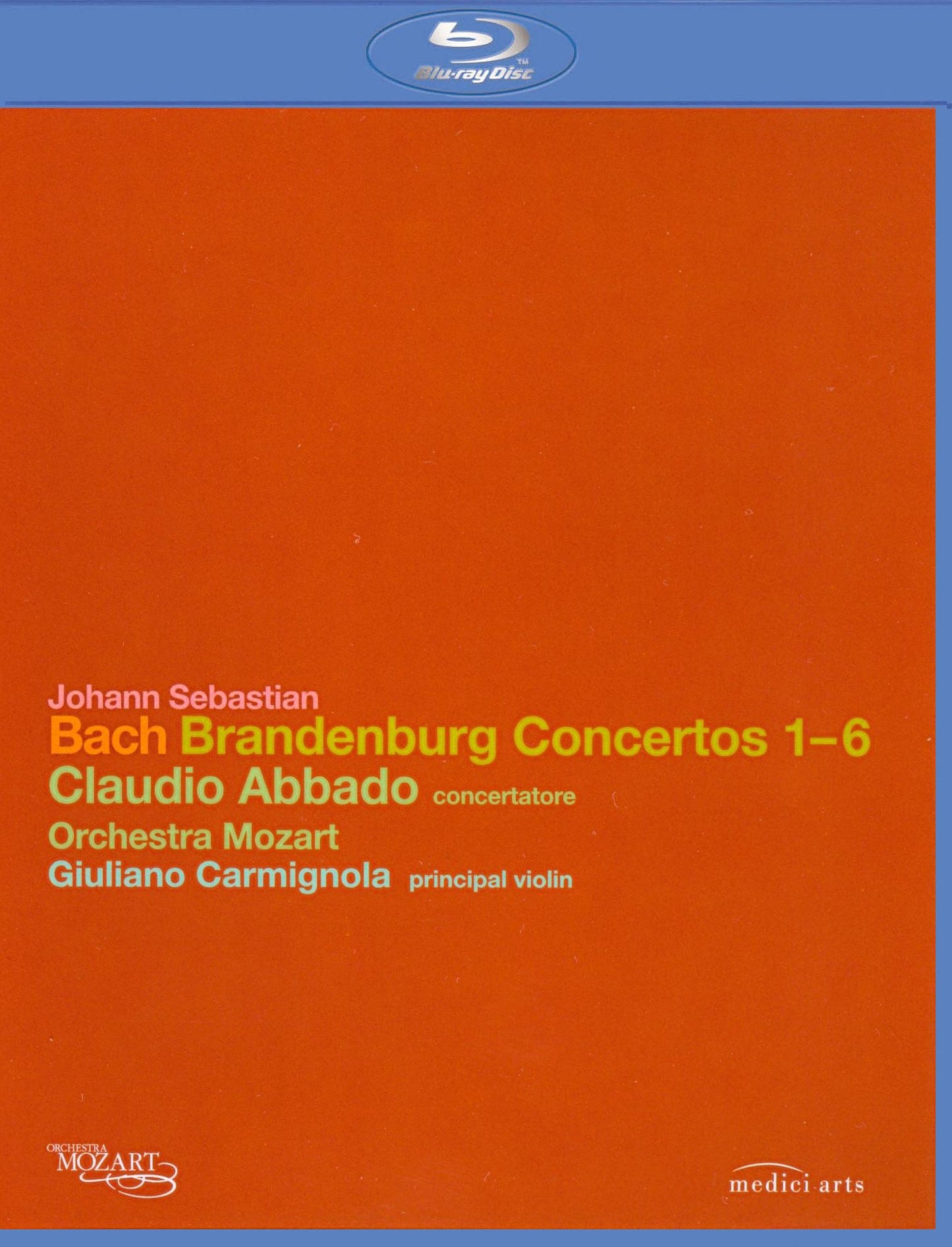 Johann Sebastian Bach: Brandenburg Concertos 1-6 [Blu-ray]