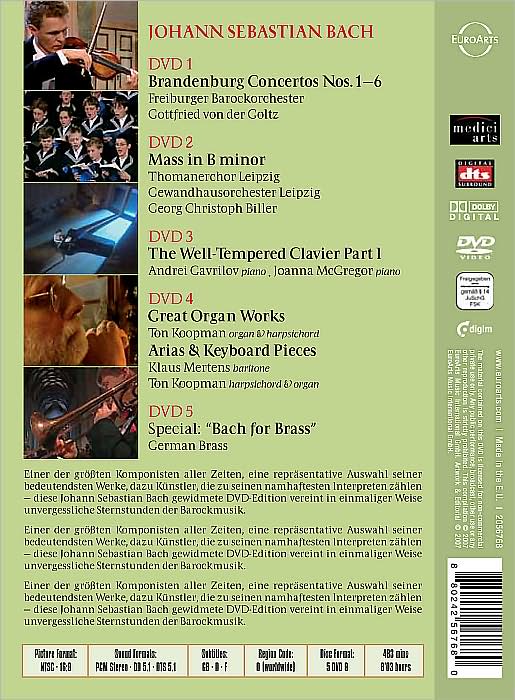 The Essential Bach [5 Discs]