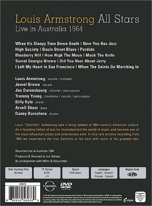 Louis Armstrong: Live in Australia 1964