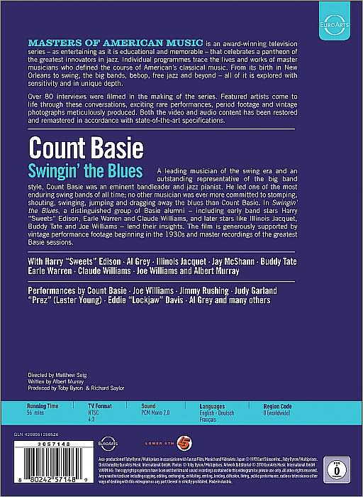 Masters of American Music: Count Basie - Swingin' the Blues