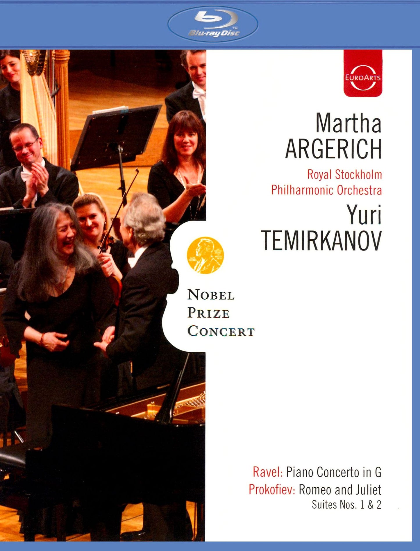 Nobel Prize Concert 2009: Martha Argerich/YuriTemirkanov [Blu-ray]