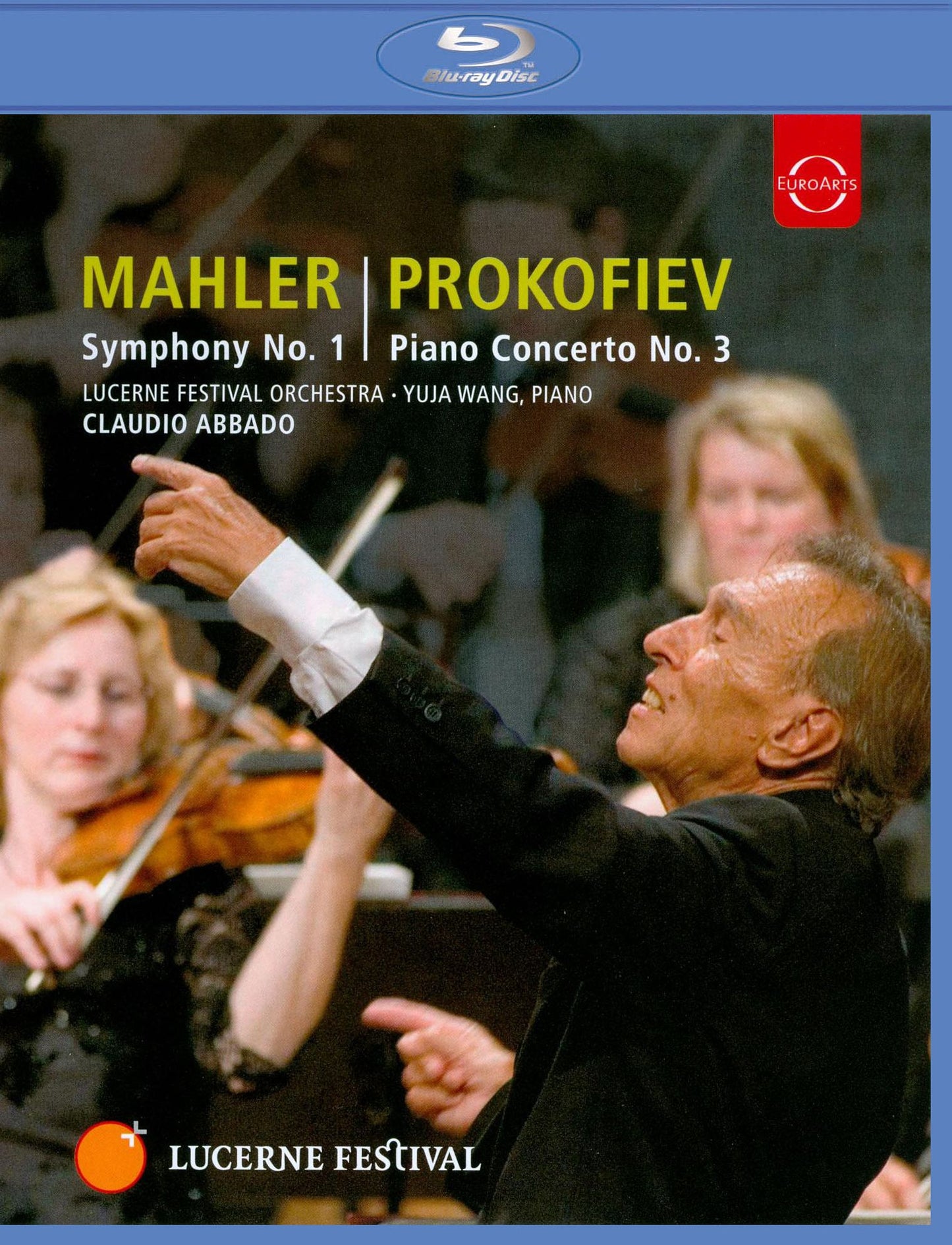 Claudio Abbado: Mahler - Symphony No. 1/Prokofiev - Piano Concerto No. 3 [Blu-ray]