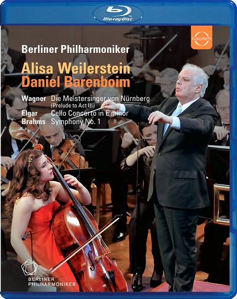 Berliner Philharmoniker/Alisa Weilerstein/Daniel Barenboim: Wagner/Elgar/Brahms [Blu-ray]
