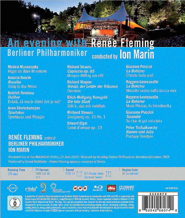 Renee Fleming/Berliner Philharmoniker/Ion Marin: An Evening with Renee Fleming [Blu-ray]