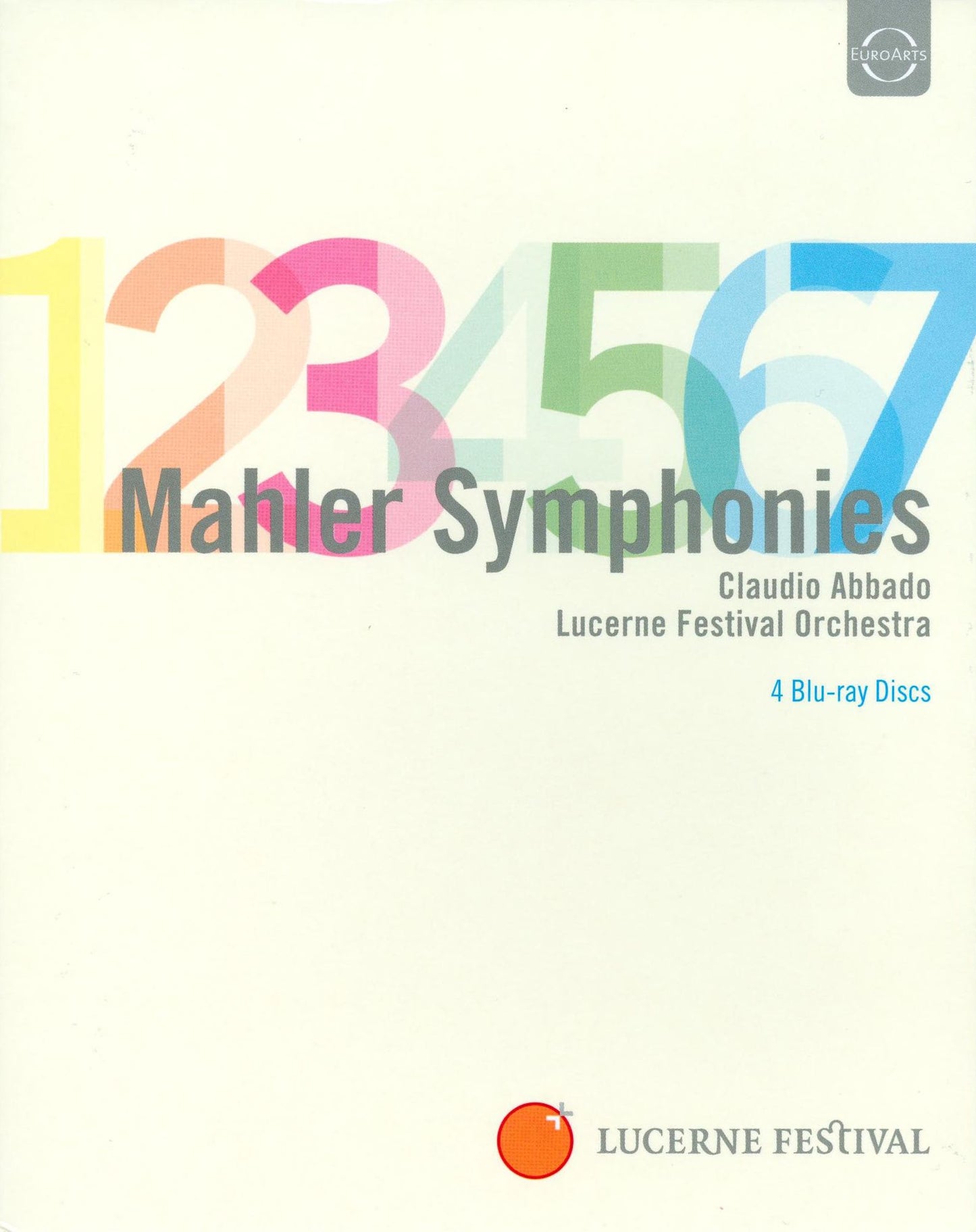 Claudio Abbado/Lucerne Festival Orchestra: Mahler Symphonies 1-7 [4 Discs] [Blu-ray]