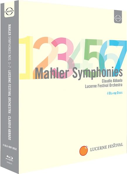 Claudio Abbado/Lucerne Festival Orchestra: Mahler Symphonies 1-7 [4 Discs] [Blu-ray]