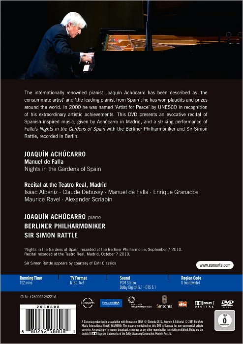 Joaquin Achucarro: Nights in the Gardens of Spain/Recital at the Teatro Real in Madrid