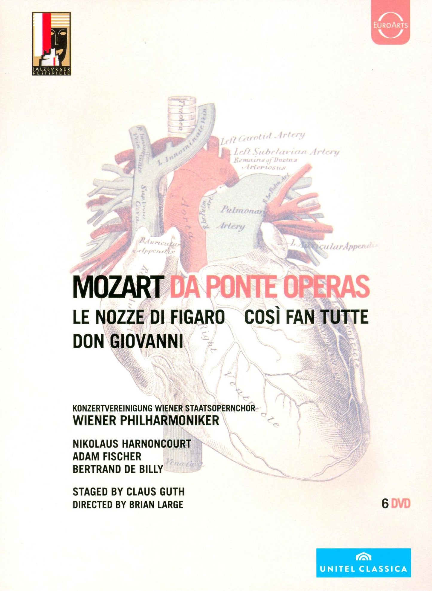 Mozart/Da Ponte Operas [6 Discs]