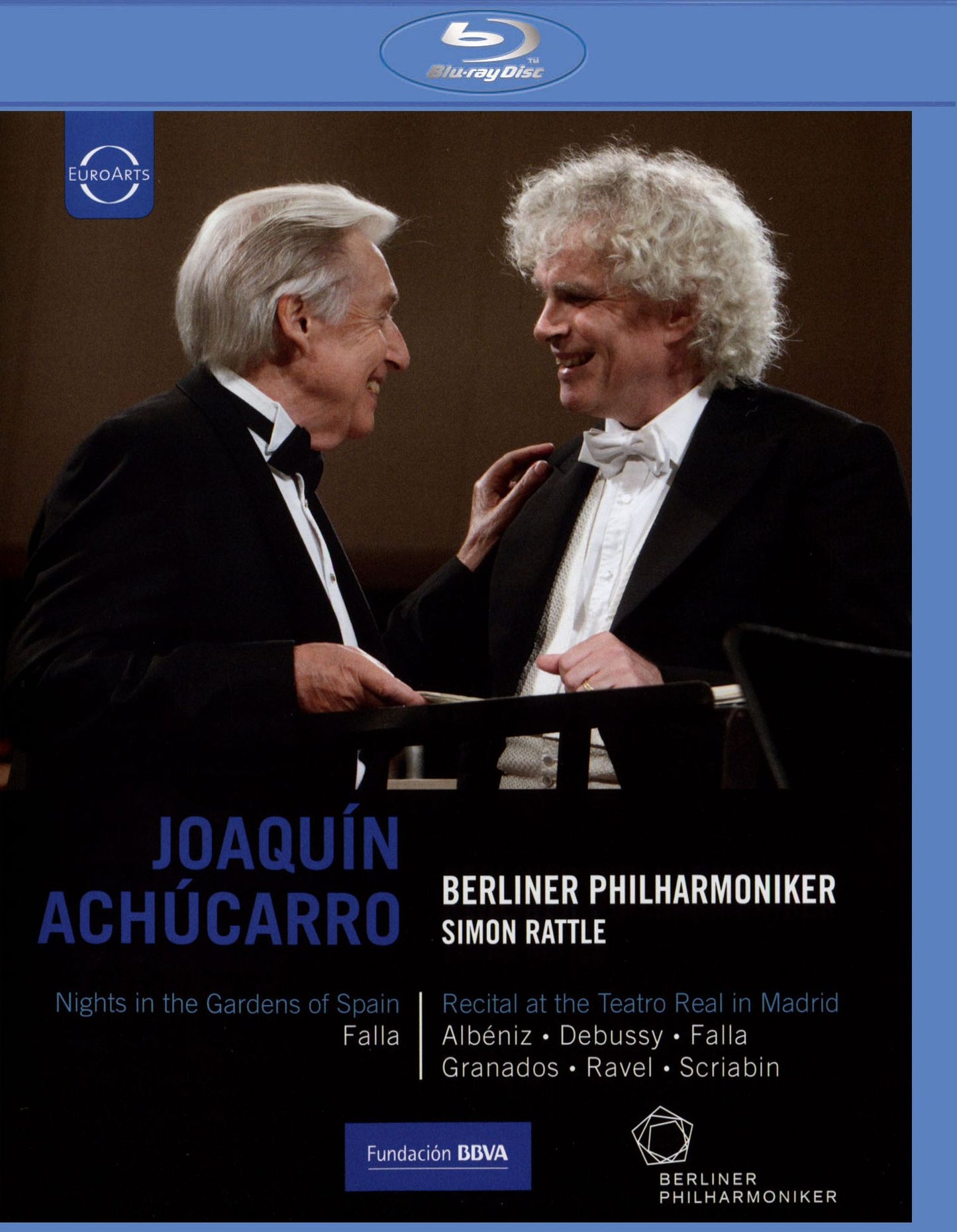 Joaquin Achucarro: Nights in the Gardens of Spain/Recital at the Teatro Real in Madrid [Blu-ray]