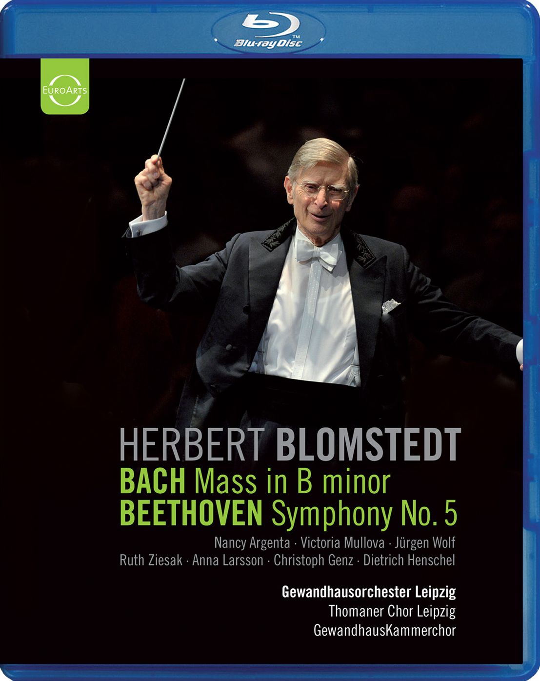 Herbert Blomstedt: Bach Mass in B Minor, Beethoven Sympony No. 5 [Blu-ray]