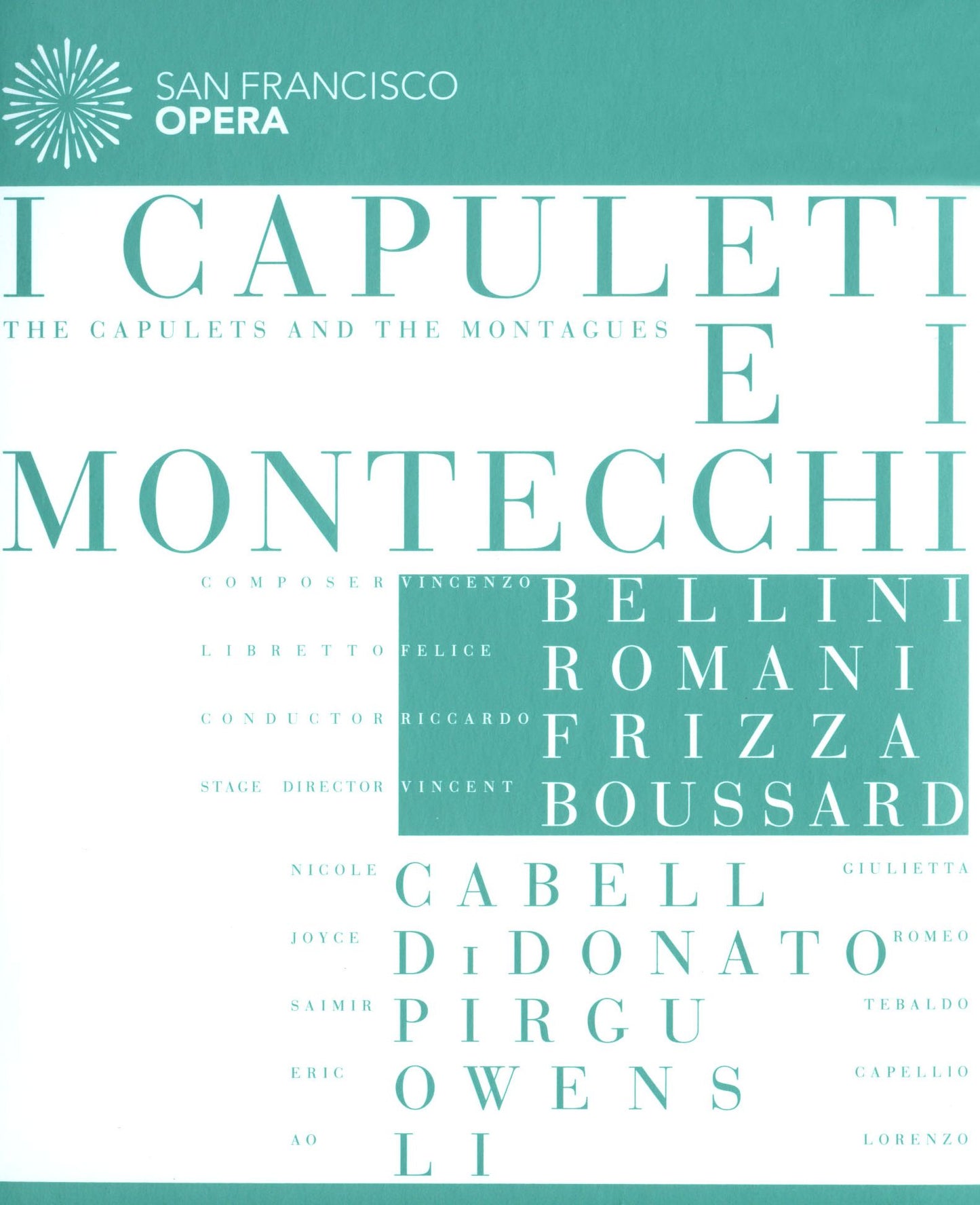 I Capuleti e i Montecchi [Blu-ray]