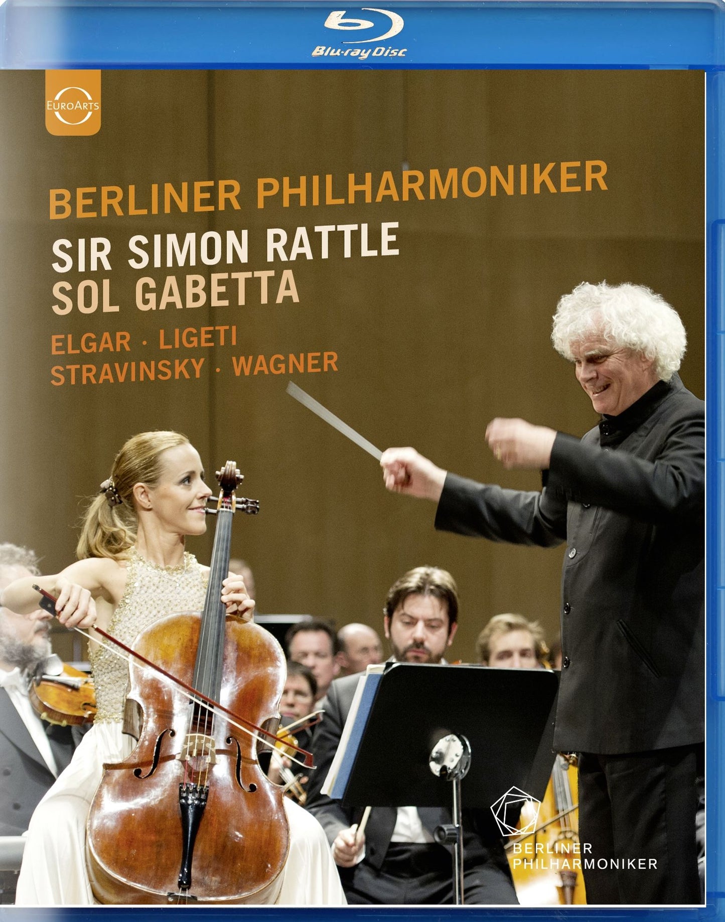 Sir Simon Rattle/sol Gabetta/berliner Philharmoniker: Elgar/ligeti/stravinsky/wagner