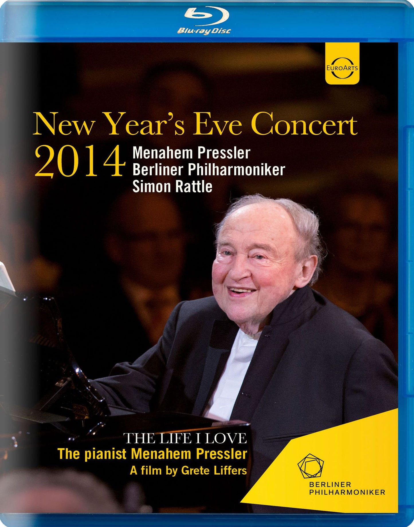 Menahem Pressler/Berliner Philharmoniker/Simon Rattle: New Year's Eve Concert 2014 [Blu-ray]
