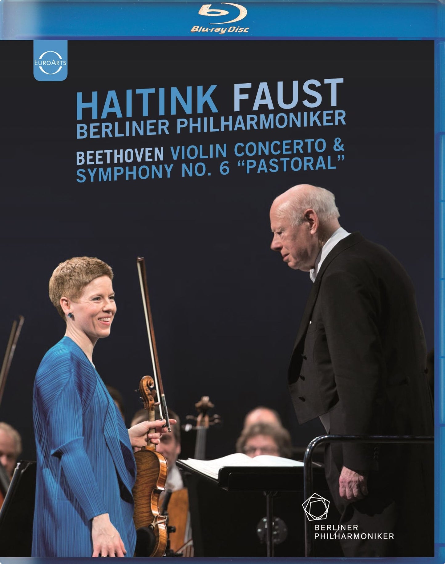 Haitnik/Berliner Philharmoniker: Beethoven - Violin Concerto & Symphony No. 6 "Pastoral" [Blu-ray]